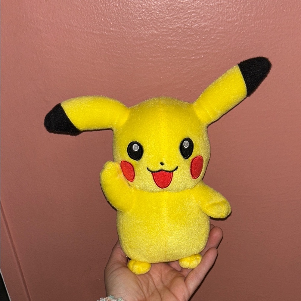 Pokemon Pikachu Yellow Plush Toy